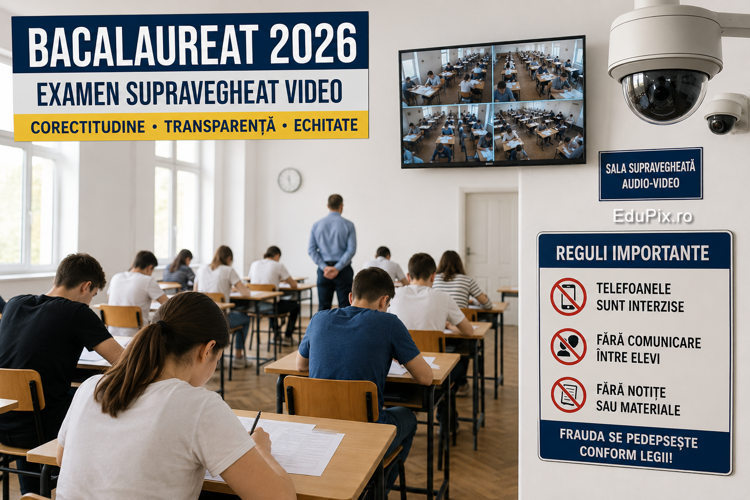 bac 2026 monitorizare audio-video